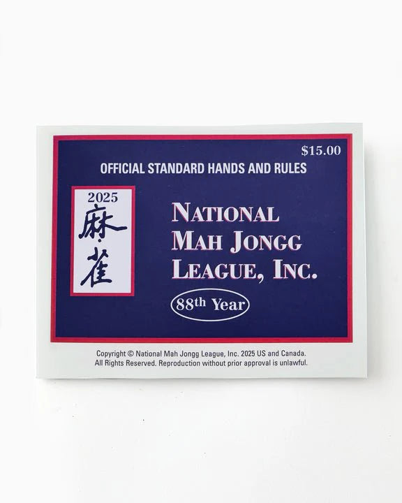 National Mah Jongg League Annual Card