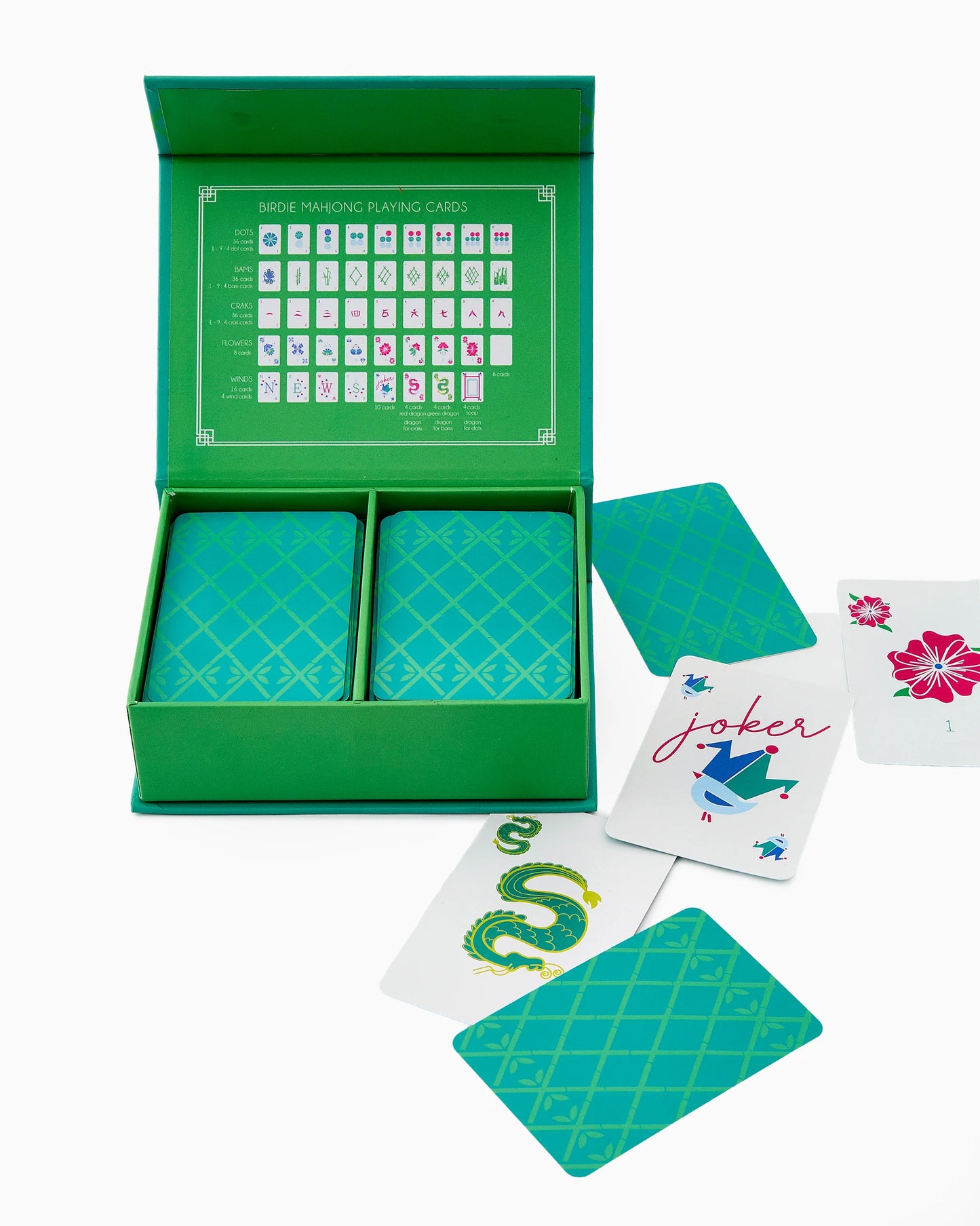 Oh My Mahjong / Birdie Mahjong Playing Cards