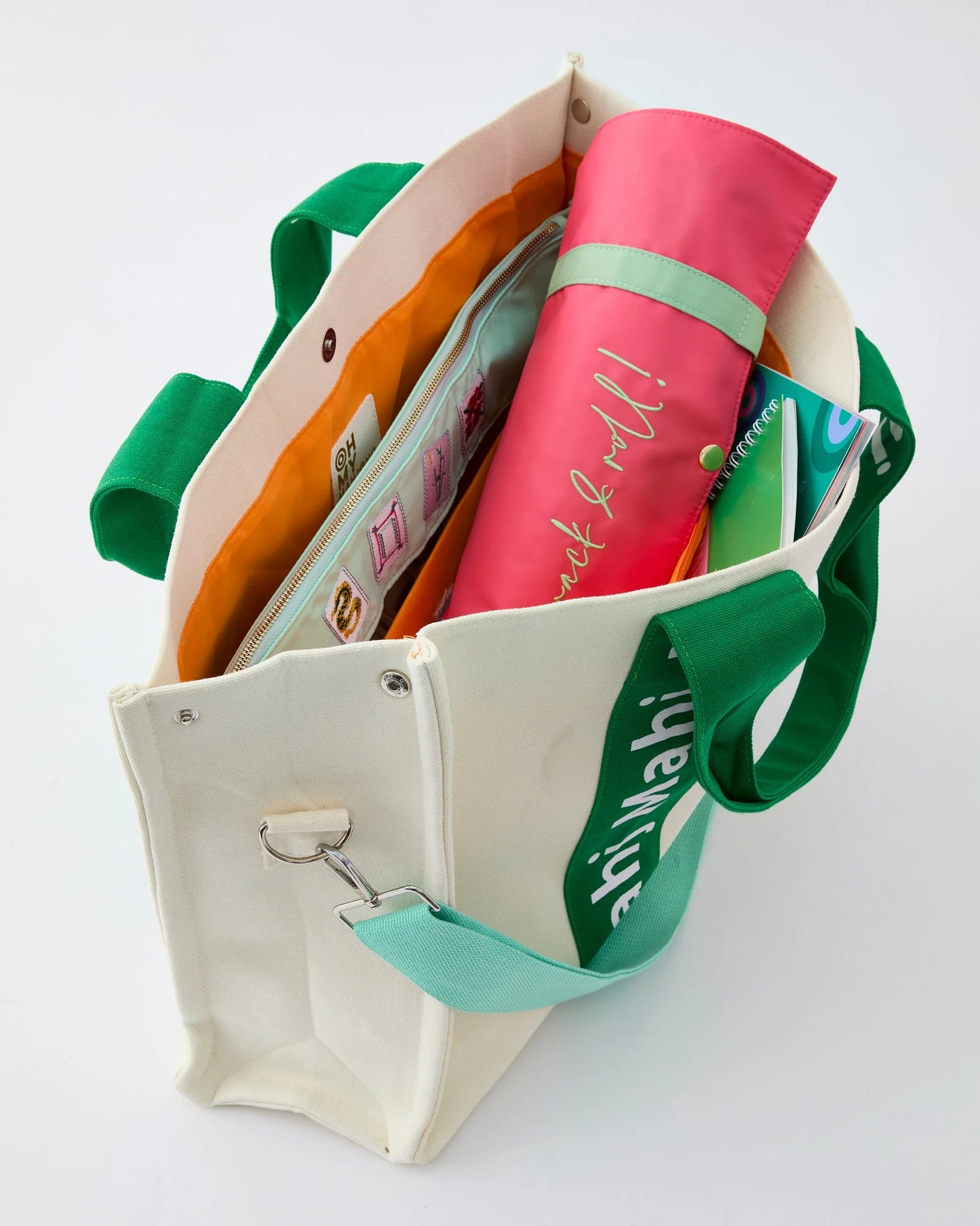 Oh My Mahjong / Green Mahj It All Bag