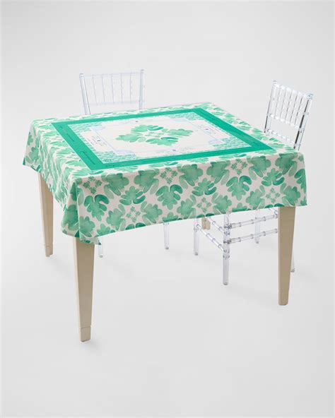 Oh My Mahjong / Sage Fresco Tablecloth