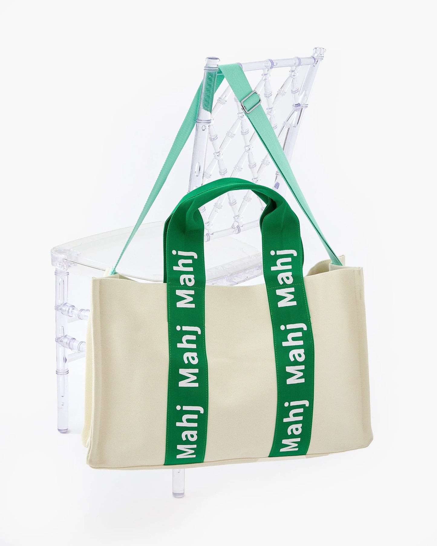 Oh My Mahjong / Green Mahj It All Bag