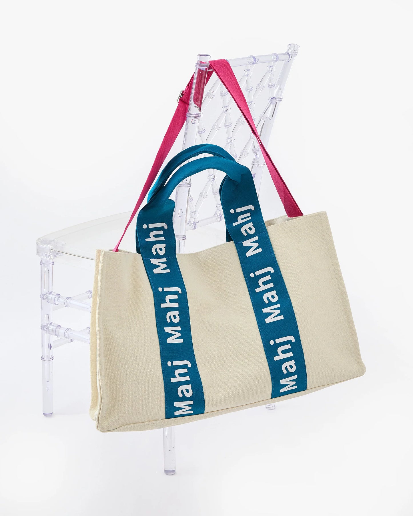 Oh My Mahjong / Teal Mahj It All Bag